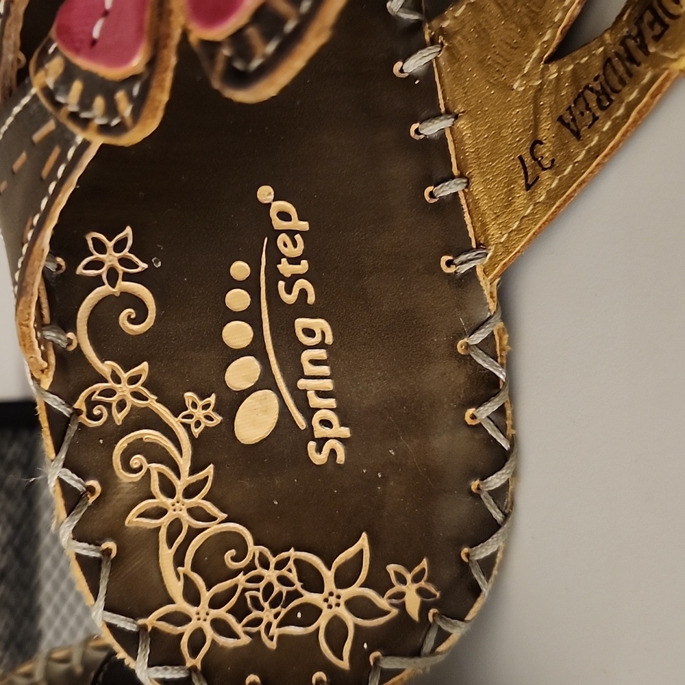 Spring Step Leather Sandals - Picture 7 of 13